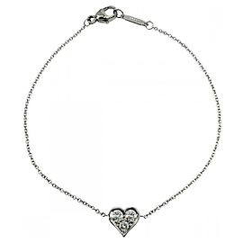Bracciale Sentimental Heart di Tiffany & Co. in platino