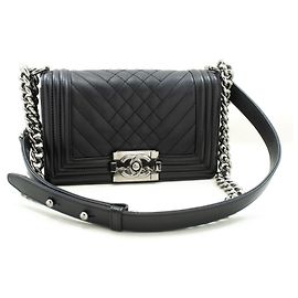 Chanel Boy Flap Quilted Calfskin Small