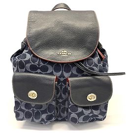 Mochila Coach Signature Turnlock