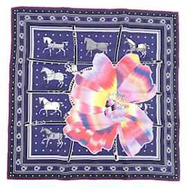 Hermès Hermes MABLE SILK Bandana Fleurie 043710S