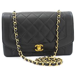 Chanel Vintage Diana Flap Quilted Lambskin Medium