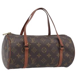 LOUIS VUITTON Monogram Papillon 26 Handtasche M51386 LV Auth 197640A