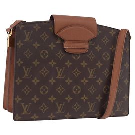 LOUIS VUITTON Monogram Kurcell Shoulder Bag M51375 LV Auth 199146