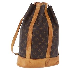 LOUIS VUITTON Monogram Randonnee PM Shoulder Bag M42243 LV Auth ka5880