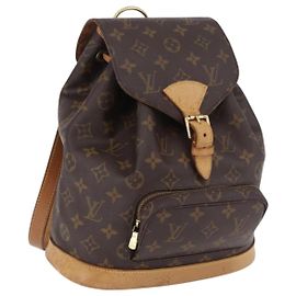 Zaino LOUIS VUITTON Monogram Montsouris MM M51136 LV Auth 196369A