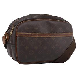 LOUIS VUITTON Monogram Reporter PM Shoulder Bag M45254 LV Auth 200152
