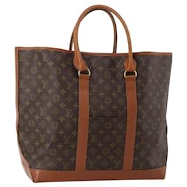 LOUIS VUITTON Monogram Sac Weekend GM Tote Bag M42420 LV Auth 197505
