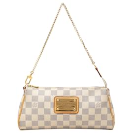 Borsa Louis Vuitton Damier Azur Eva Satchel Bianca