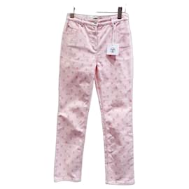 Hermès Hose aus Baumwolle Größe 34