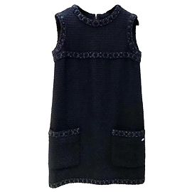 Vestido Chanel de lana negro