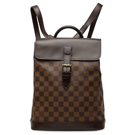 Zaino Louis Vuitton Soho Damier Ebene Marrone