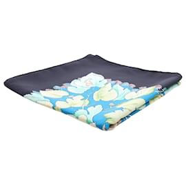 Foulard di seta Hermès L Arbre de Soie Nero 90 Scarves