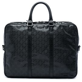 Borsa Business Gucci GG Stampata Nera