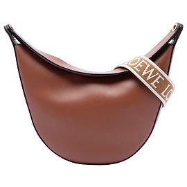 Borsa Luna Hobo piccola in pelle marrone LOEWE