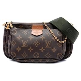 Borsa Louis Vuitton Monogram Multi Pochette Accessoires Marrone