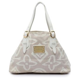Borsa Tote Cabas PM Louis Vuitton Monogram Tahitienne Beige