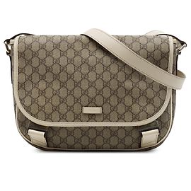 Borsa a tracolla Gucci GG Supreme Beige