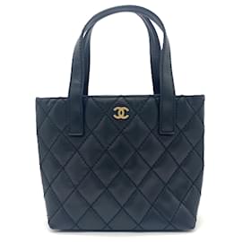 Borsa Tote Chanel Wild Stitch Coco Mark