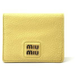 Mini Cartera Miu Miu de Cuero Madras