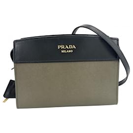 Prada Esplanade Bicolor Schultertasche