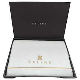 Céline Serviette de bain Celine en coton blanc