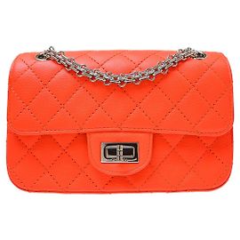 Chanel So Black Reissue 2.55 Flap Quilted Aged Calfskin Mini