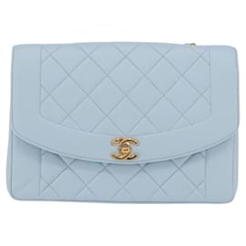 Chanel Vintage Diana Flap Quilted Lambskin Small