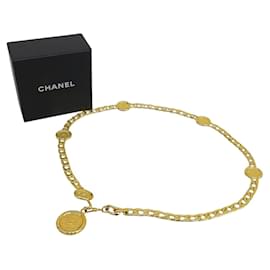 Chanel Coco Mark Kettengürtel mit Münzmuster