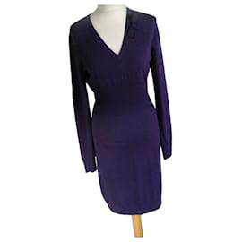 Liu.Jo LIU JO violettes Wollstrickkleid