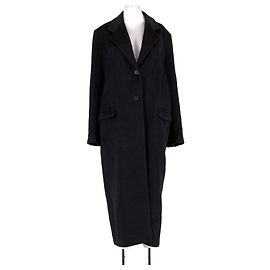 Autre Marque Abrigo de lana negro BAZILIKA M