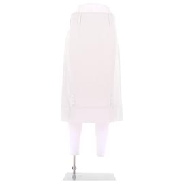 Falda lápiz Dior beige de viscosa