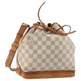 LOUIS VUITTON Damier Azur Noe BB Shoulder Bag N41220 LV