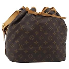 LOUIS VUITTON Monogram Petit Noe Shoulder Bag M42226 LV