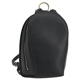 LOUIS VUITTON Epi Mabillon Backpack Black M52232 LV