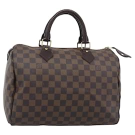 LOUIS VUITTON Damier Ebene Speedy 30 Hand Bag N41364 LV