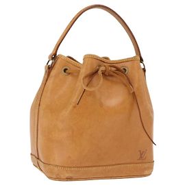 LOUIS VUITTON Nomad Mini Noe Hand Bag Leather Beige M43528 LV