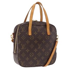LOUIS VUITTON Monogram Spontini Hand Bag M47500 LV