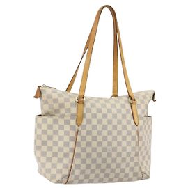LOUIS VUITTON Damier Azur Totally MM Tote Bag N51262 LV