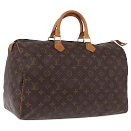 LOUIS VUITTON Monogram Speedy 40 Bolsa de mão M41522 LV