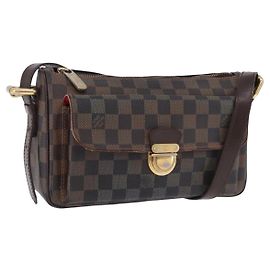 LOUIS VUITTON Damier Ebene Ravello GM Shoulder Bag N60006 LV