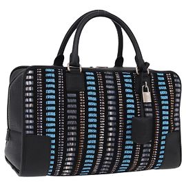 Bolso LOEWE Amazona 35 de tweed Colaboración JUNYA WATANABE Negro