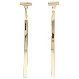 Tiffany & Co Orecchini Tiffany T Wire Bar in oro rosa