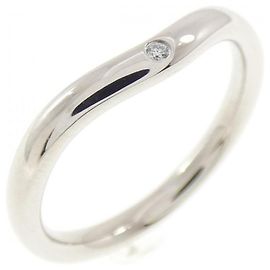 Anello Fascia Curva in Platino Tiffany & Co.