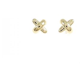 Orecchini Tiffany & Co. Cross Stitch in oro giallo