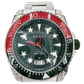 Gucci Men's Date Dive Watch - Model YA136222