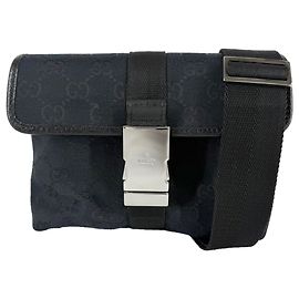 Marsupio Gucci GG Canvas Black