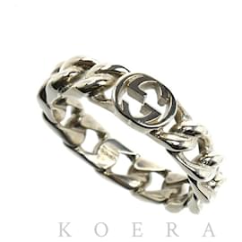 GUCCI Interlocking G Ring aus Sterling Silber 925