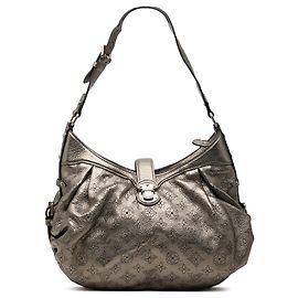 Louis Vuitton Silver Monogram Mahina XS