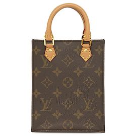 Louis Vuitton Brown Monogram Petit Sac Plat