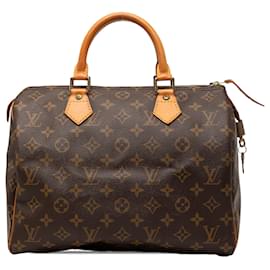 Louis Vuitton Brown Monogram Speedy 30